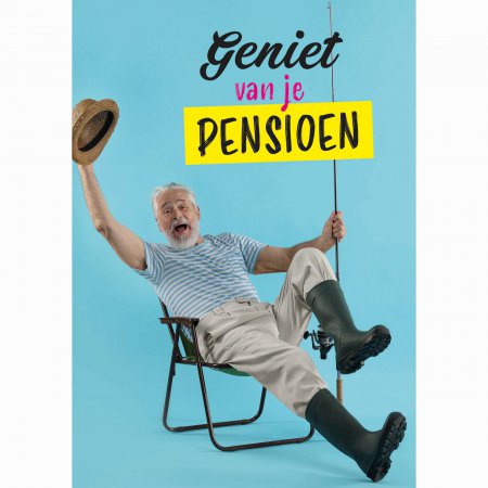 Pensioen Geniet van je pensioen - vissen