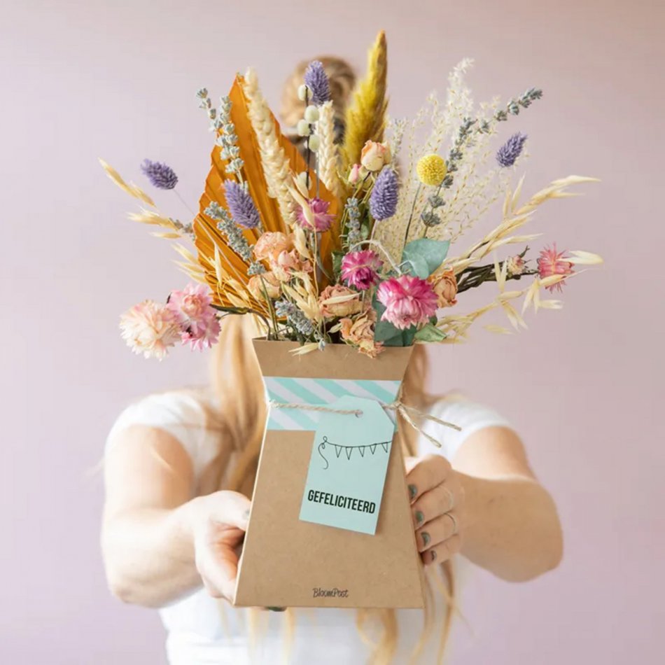 Bloomposy Pastel Gefeliciteerd