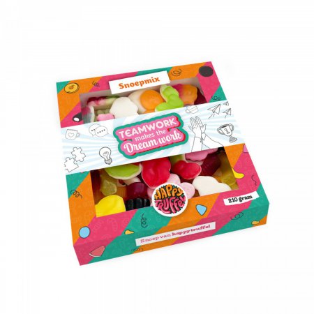 Snoeppakket Teamwork makes the Dream work